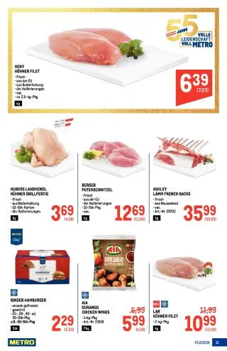 METRO Flugblatt -Profi von 19. März bis 1. April 2026 - Flugblätt seite  11