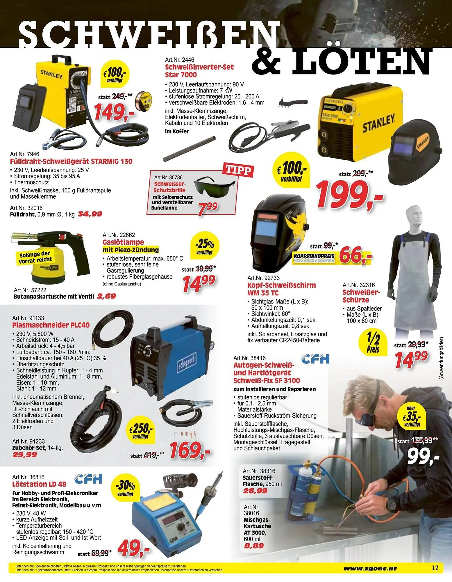 Zgonc Flugblatt von 15. Oktober bis 31. Oktober 2023 - Flugblätt seite 17