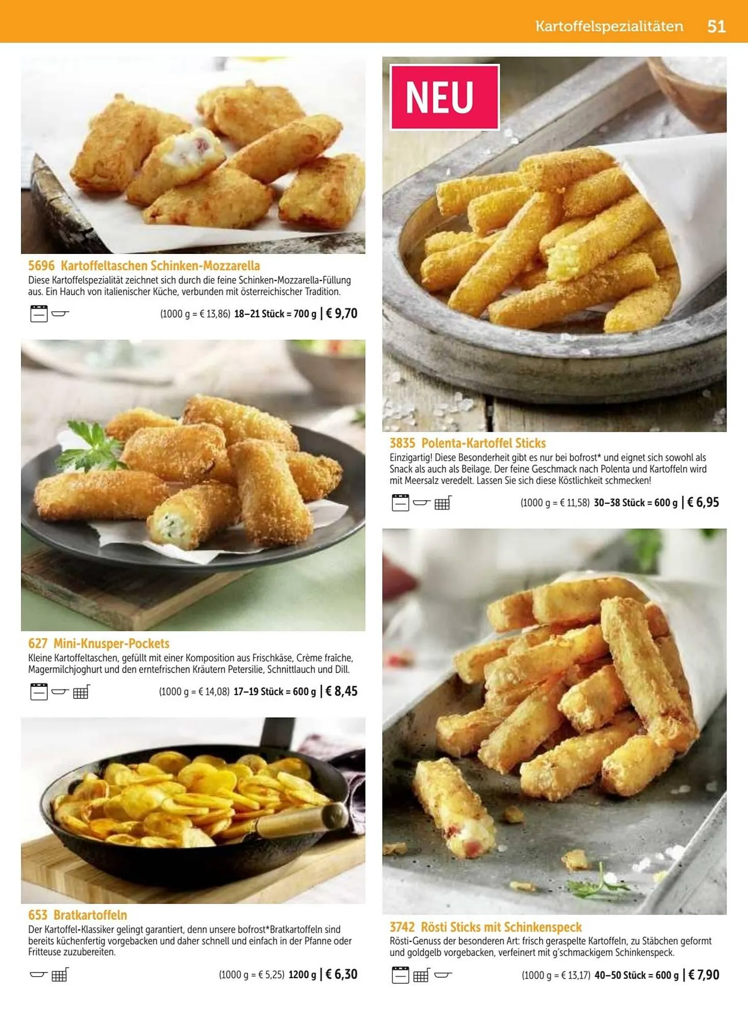 Bofrost Flugblatt von 1. März bis 31. August 2023 - Flugblätt seite  51