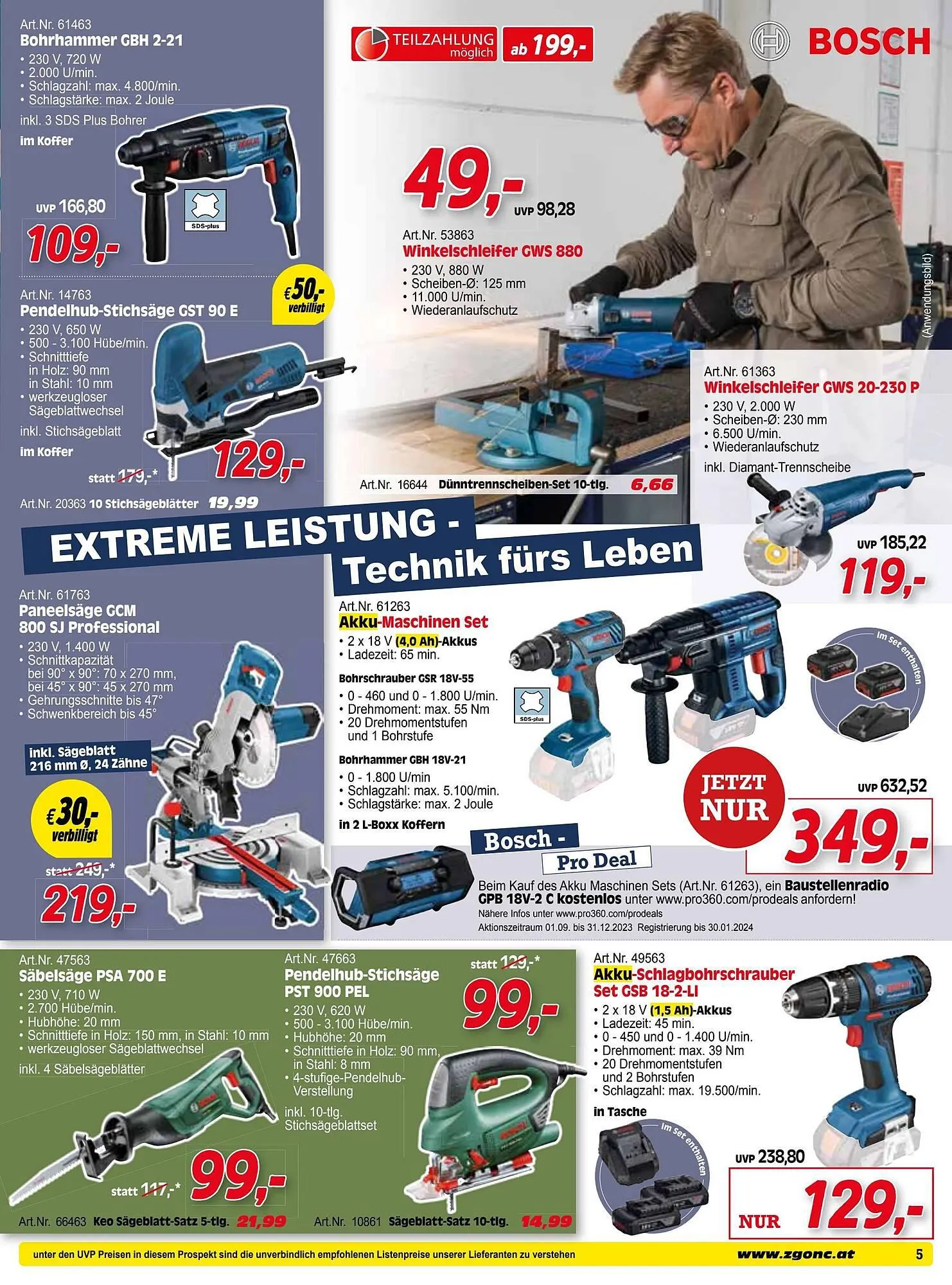 Zgonc Flugblatt von 1. November bis 26. November 2023 - Flugblätt seite  5