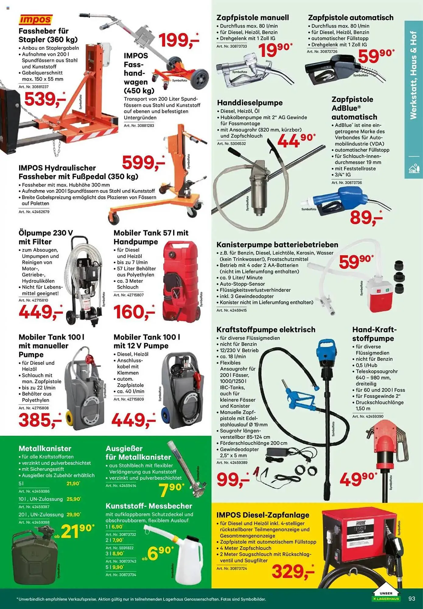 Lagerhaus Flugblatt von 1. Jänner bis 20. Februar 2025 - Flugblätt seite  93