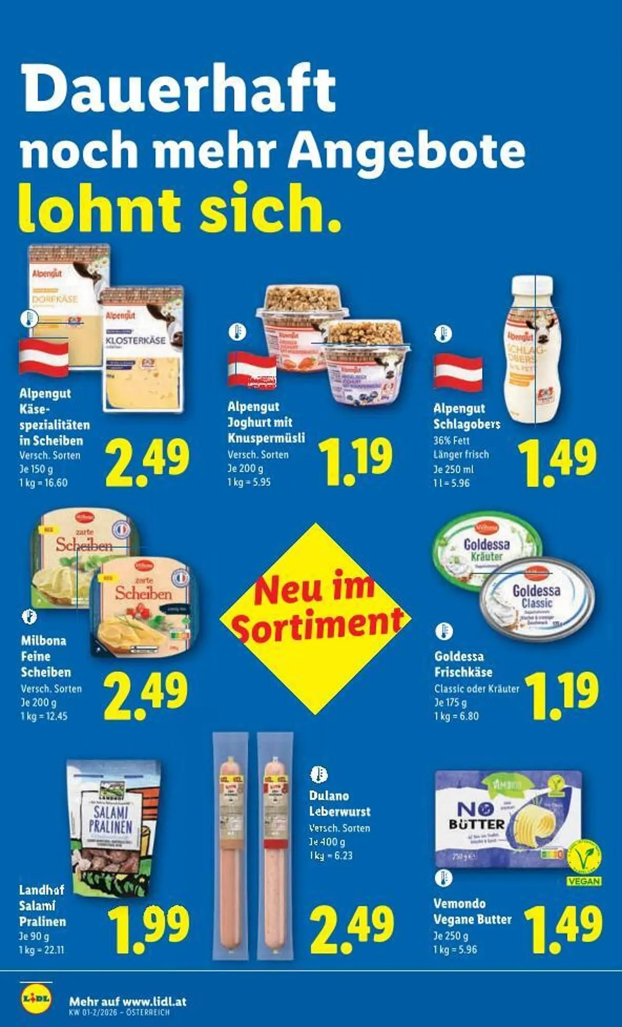 Lidl Flugblatt von 8. Jänner bis 14. Jänner 2026 - Flugblätt seite 25