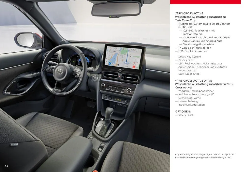 Toyota Yaris Cross von 19. Juli bis 19. Juli 2025 - Flugblätt seite 28