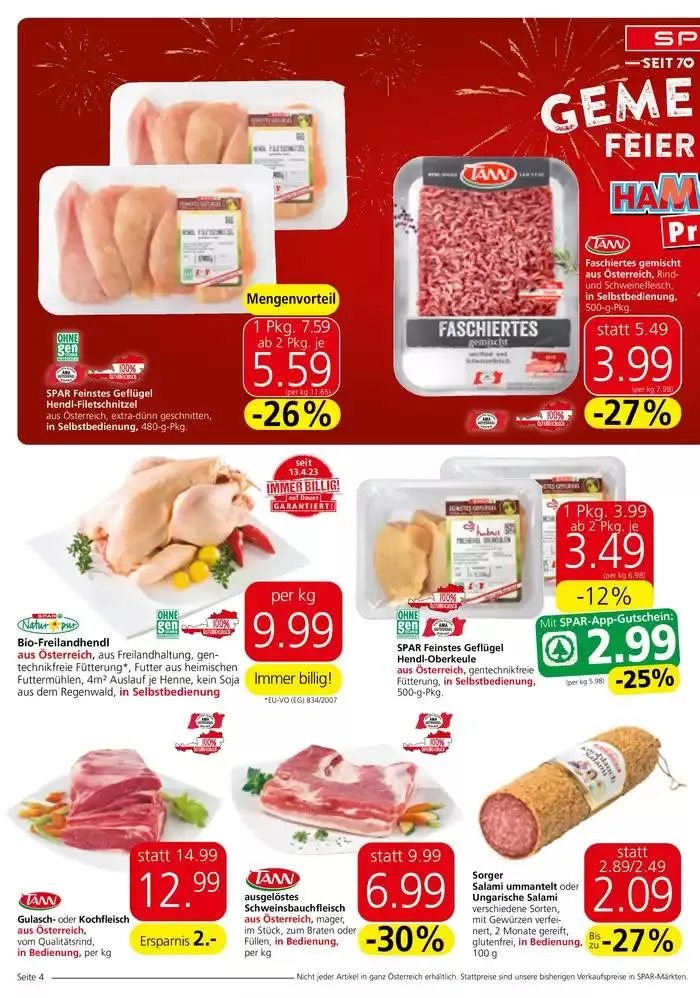 Attraktive Sonderangebote für alle von 27. November bis 11. Dezember 2024 - Flugblätt seite 4