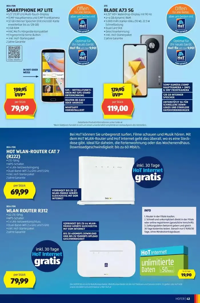 Blättern Sie online im HOFER Flugblatt von 23. Oktober bis 6. November 2024 - Flugblätt seite  47