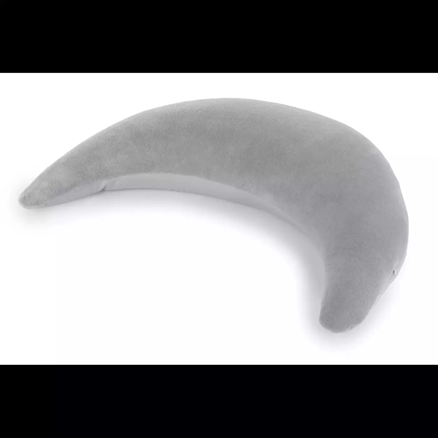 Plüschmond Grau