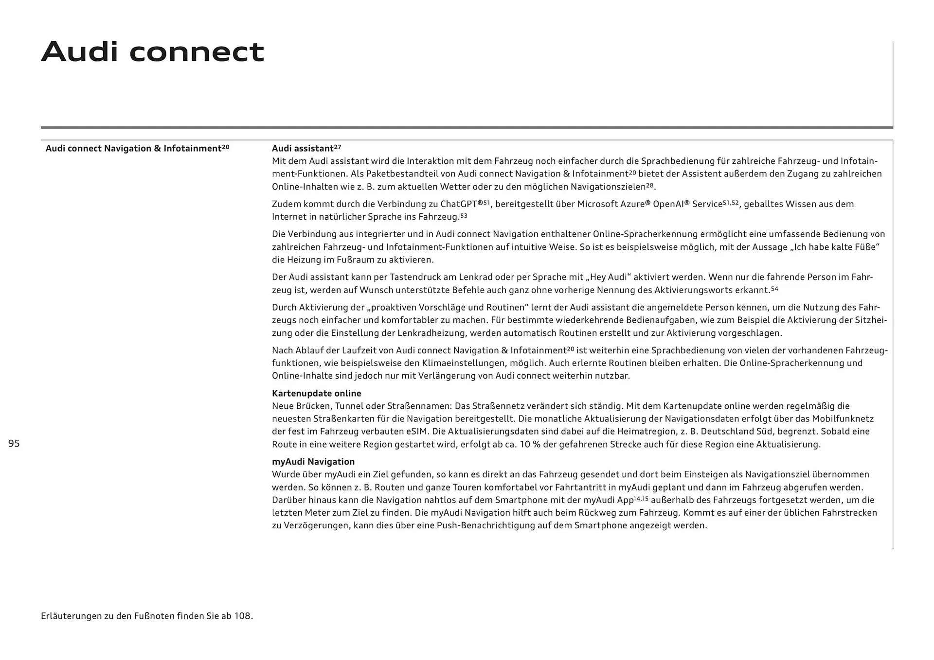 Audi Flugblatt von 20. November bis 22. Juli 2026 - Flugblätt seite  94