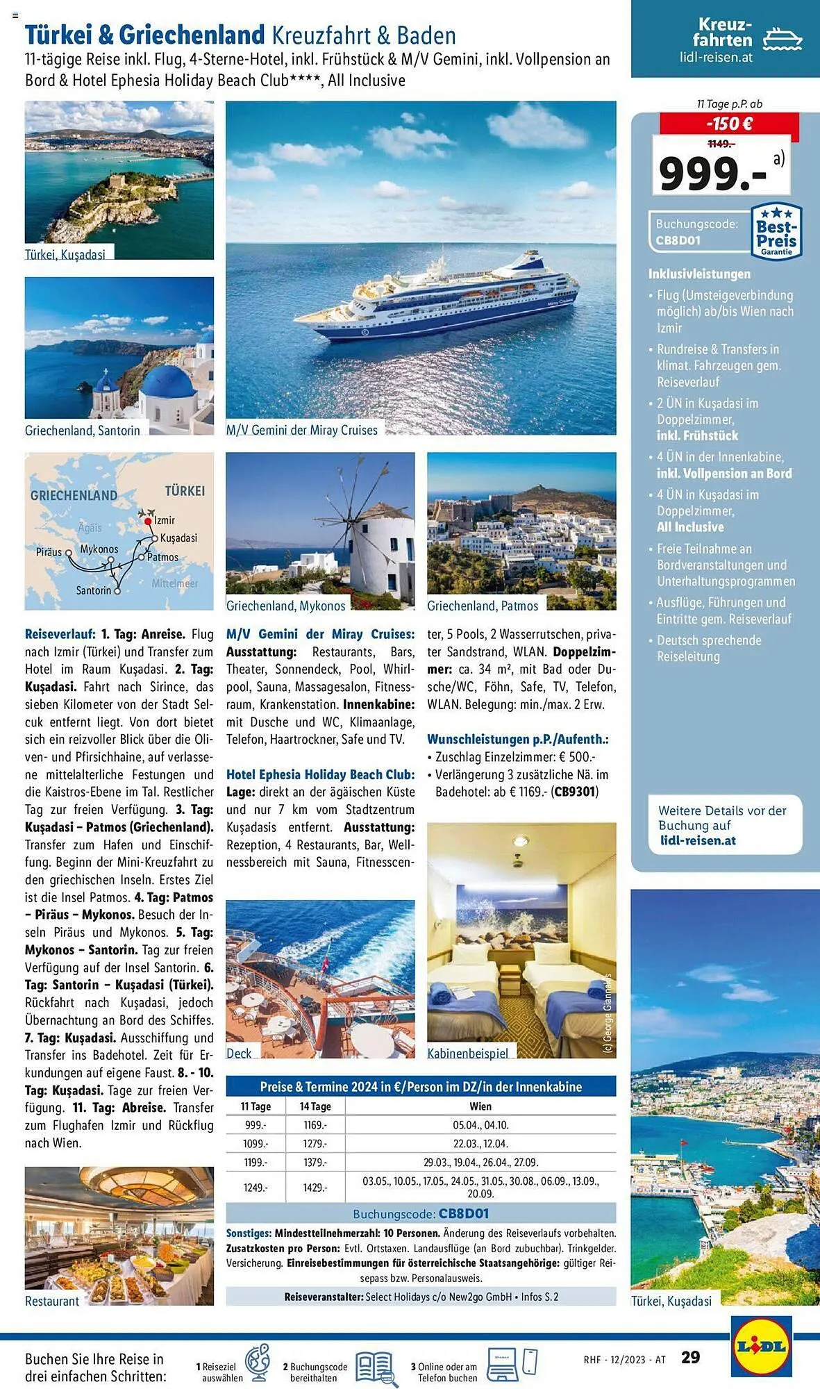 Lidl Flugblatt von 29. November bis 30. Dezember 2023 - Flugblätt seite 29