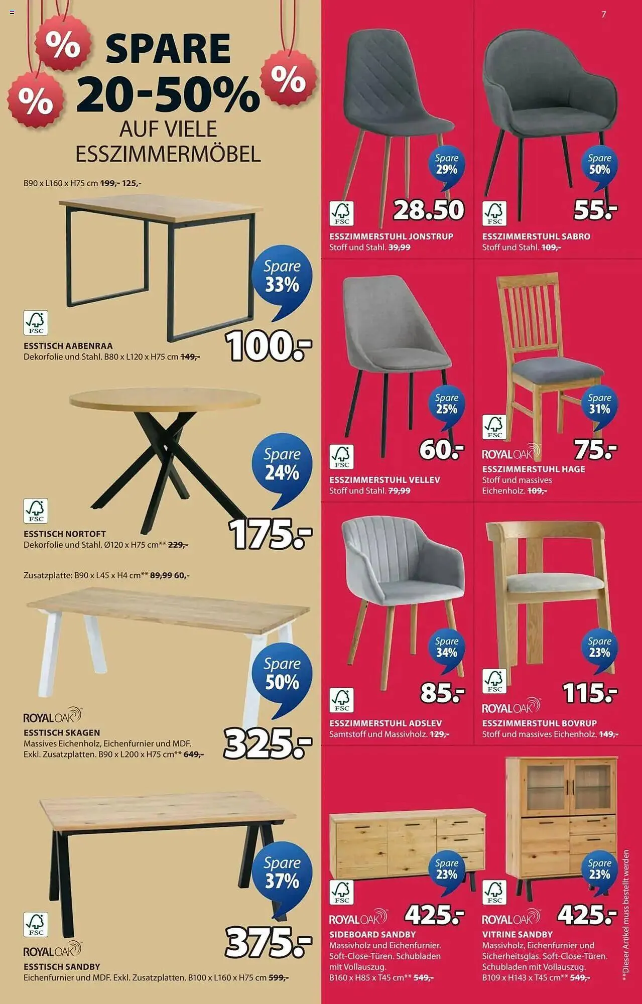 JYSK Flugblatt von 22. Jänner bis 11. Februar 2025 - Flugblätt seite 7