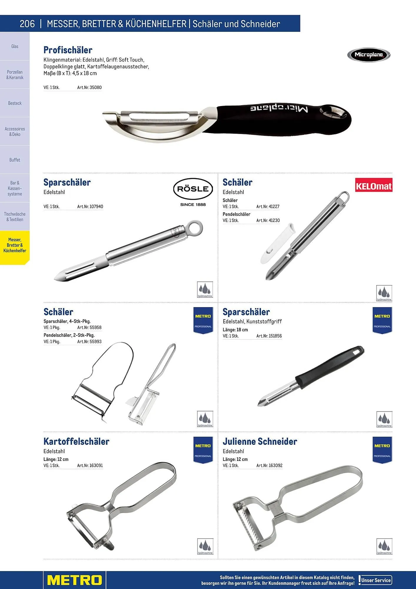 Metro Flugblatt von 25. März bis 31. Dezember 2026 - Flugblätt seite  206