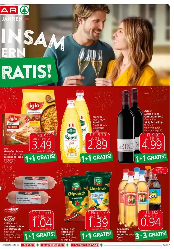 Attraktive Sonderangebote für alle von 27. November bis 11. Dezember 2024 - Flugblätt seite  7