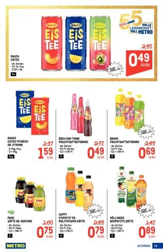 METRO Flugblatt -Profi von 19. März bis 1. April 2026 - Flugblätt seite 35