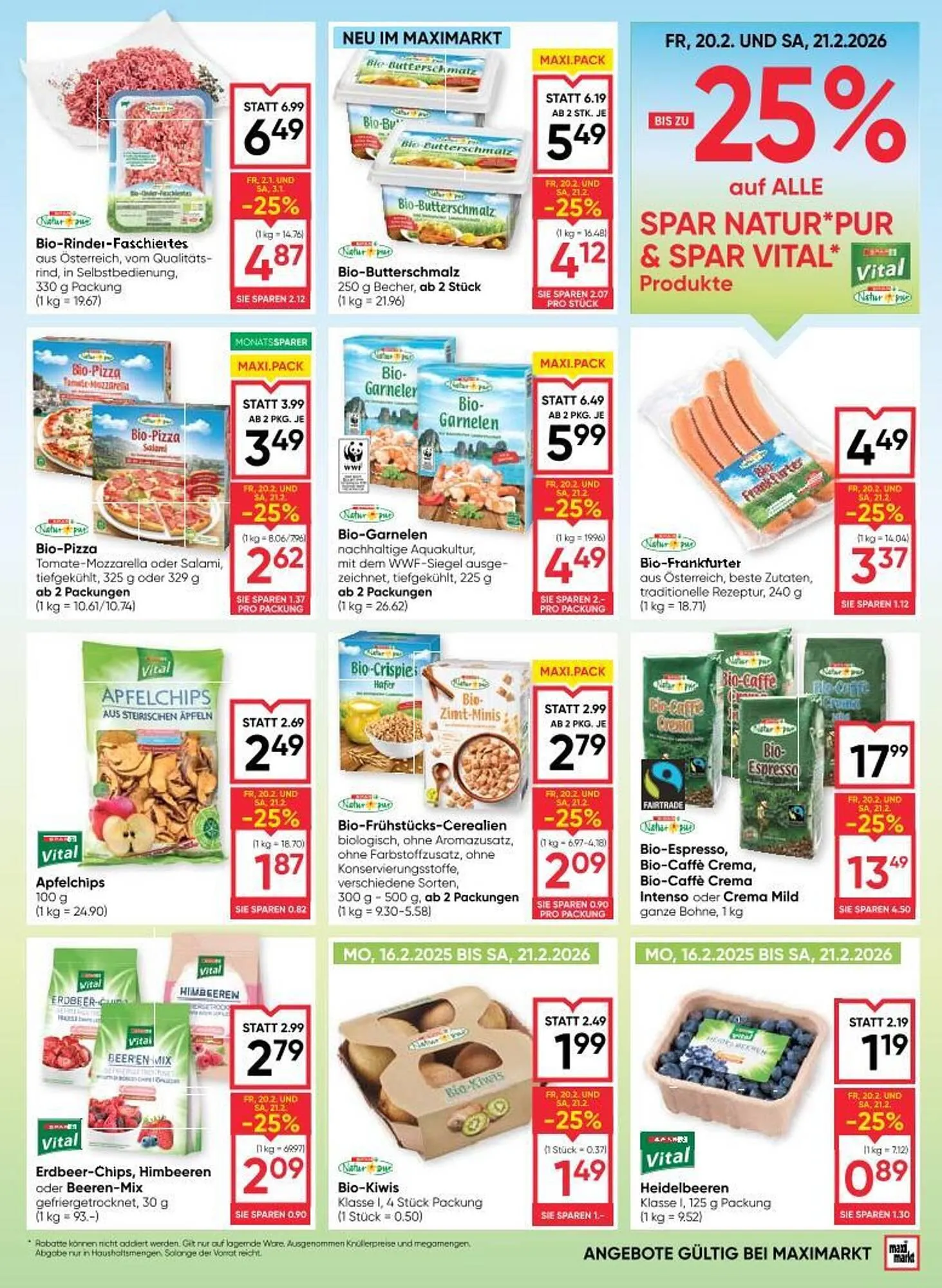 Maximarkt Flugblatt von 19. Februar bis 25. Februar 2026 - Flugblätt seite 7