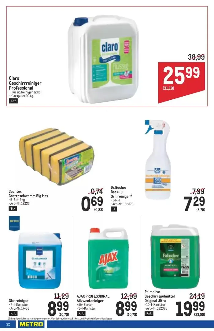 Top-Angebote für Sparfüchse von 8. Jänner bis 22. Jänner 2025 - Flugblätt seite  32