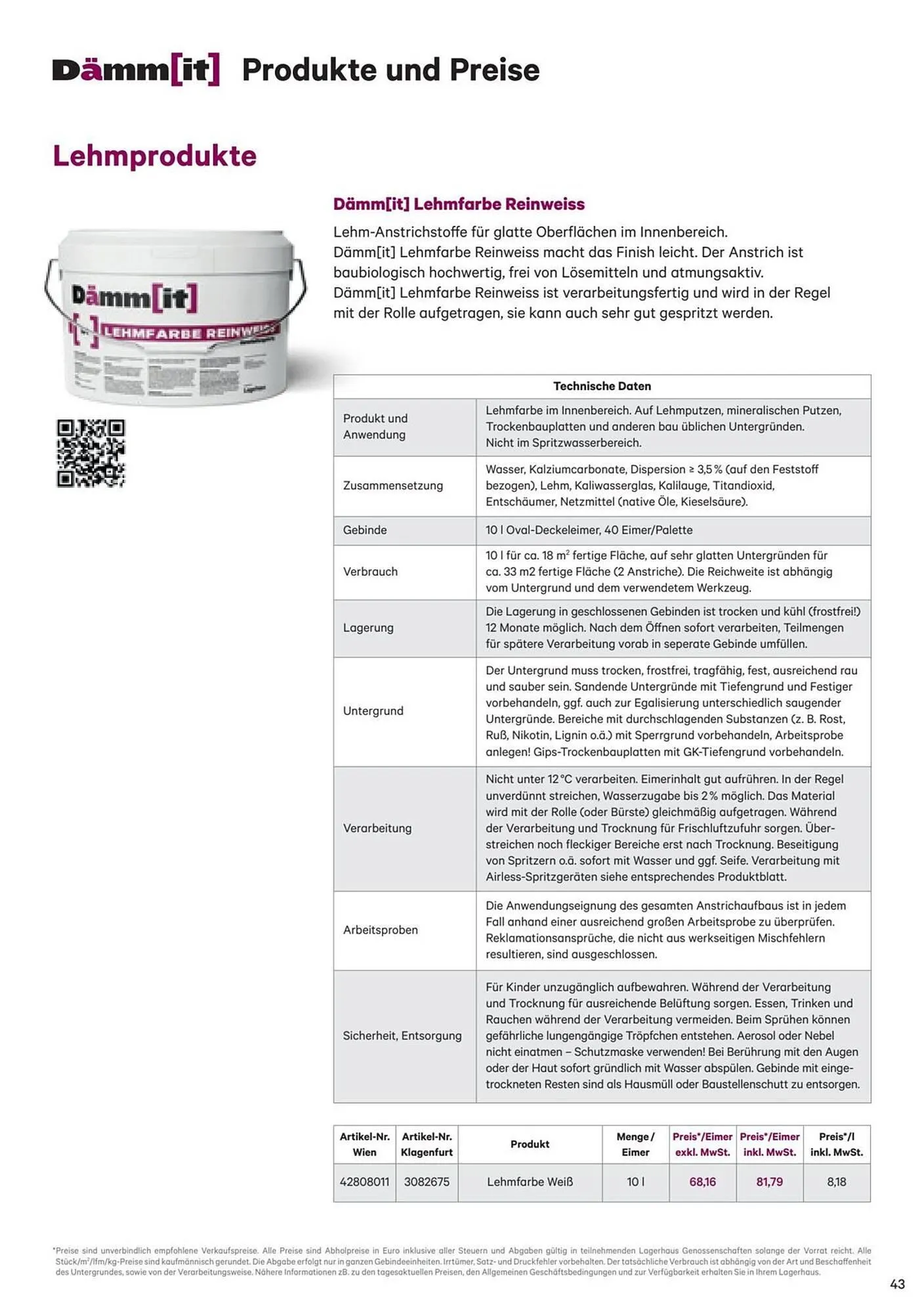 Lagerhaus Flugblatt von 1. Jänner bis 31. Dezember 2026 - Flugblätt seite  43