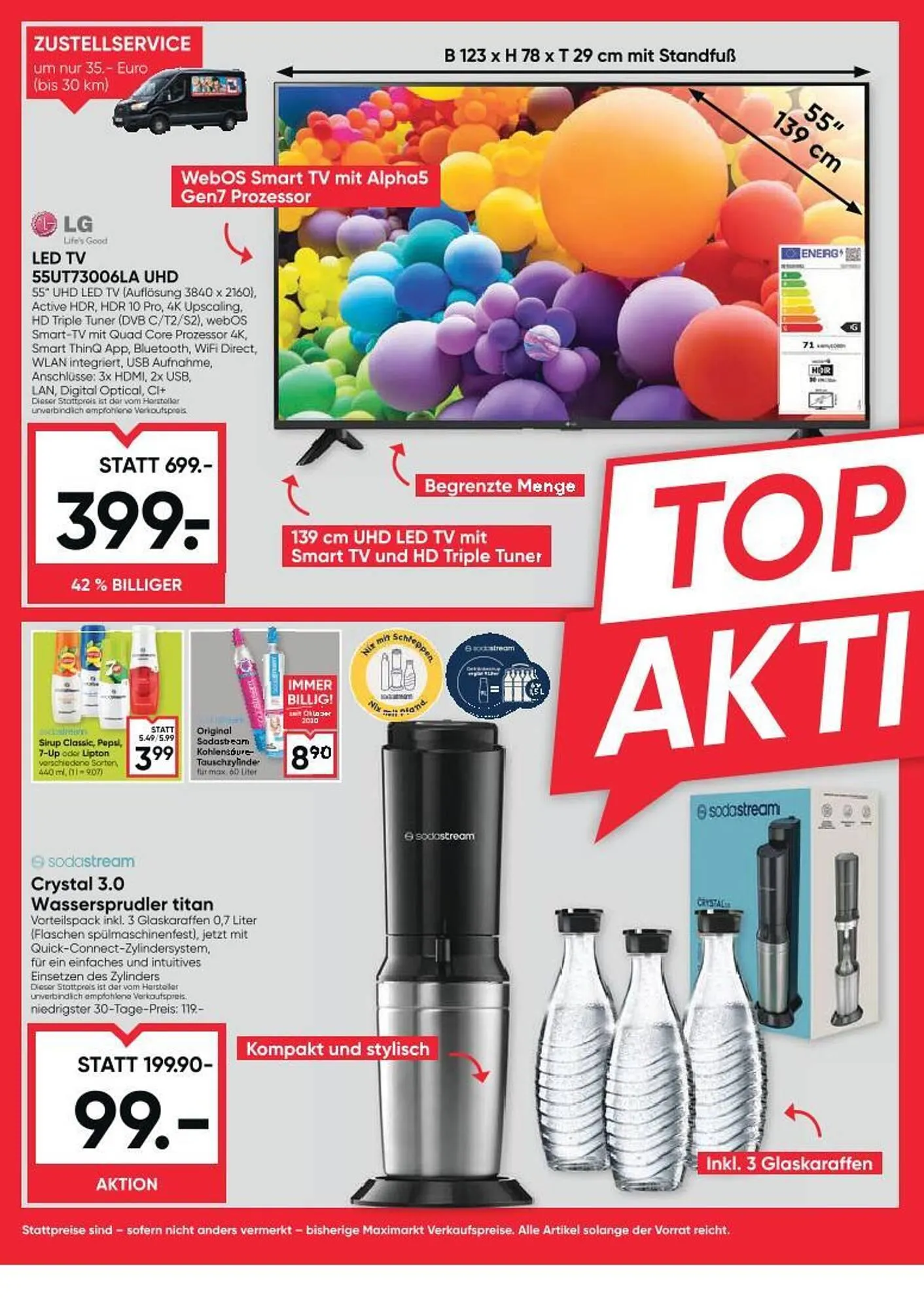 Maximarkt Flugblatt von 22. Jänner bis 28. Jänner 2026 - Flugblätt seite  22