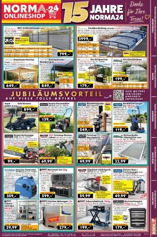 Norma Flugblatt von 19. Oktober bis 25. Oktober 2026 - Flugblätt seite  1