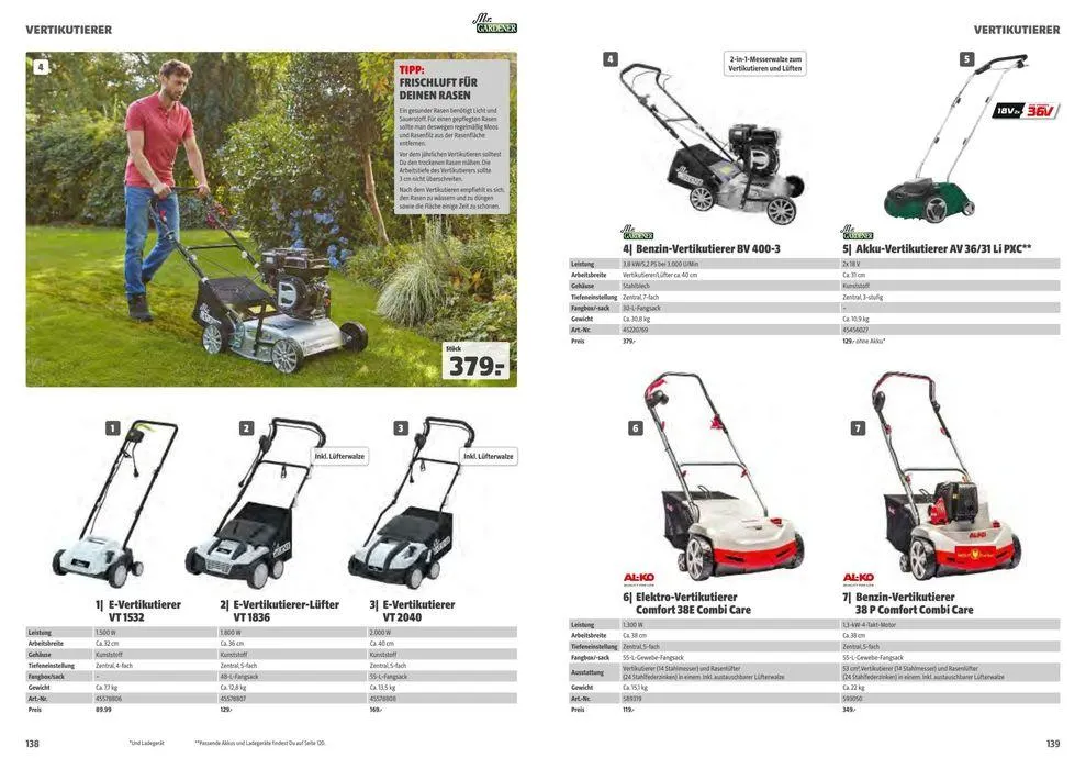 GARTENJAHR KATALOG 2024 von 8. März bis 31. Dezember 2024 - Flugblätt seite  121