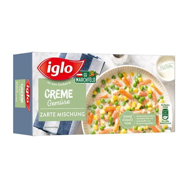Iglo Cremegemüse Zarte Mischung