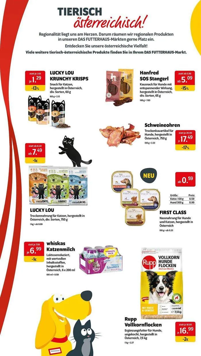 Das Futterhaus flugblatt von 26. Juli bis 9. August 2024 - Flugblätt seite  8