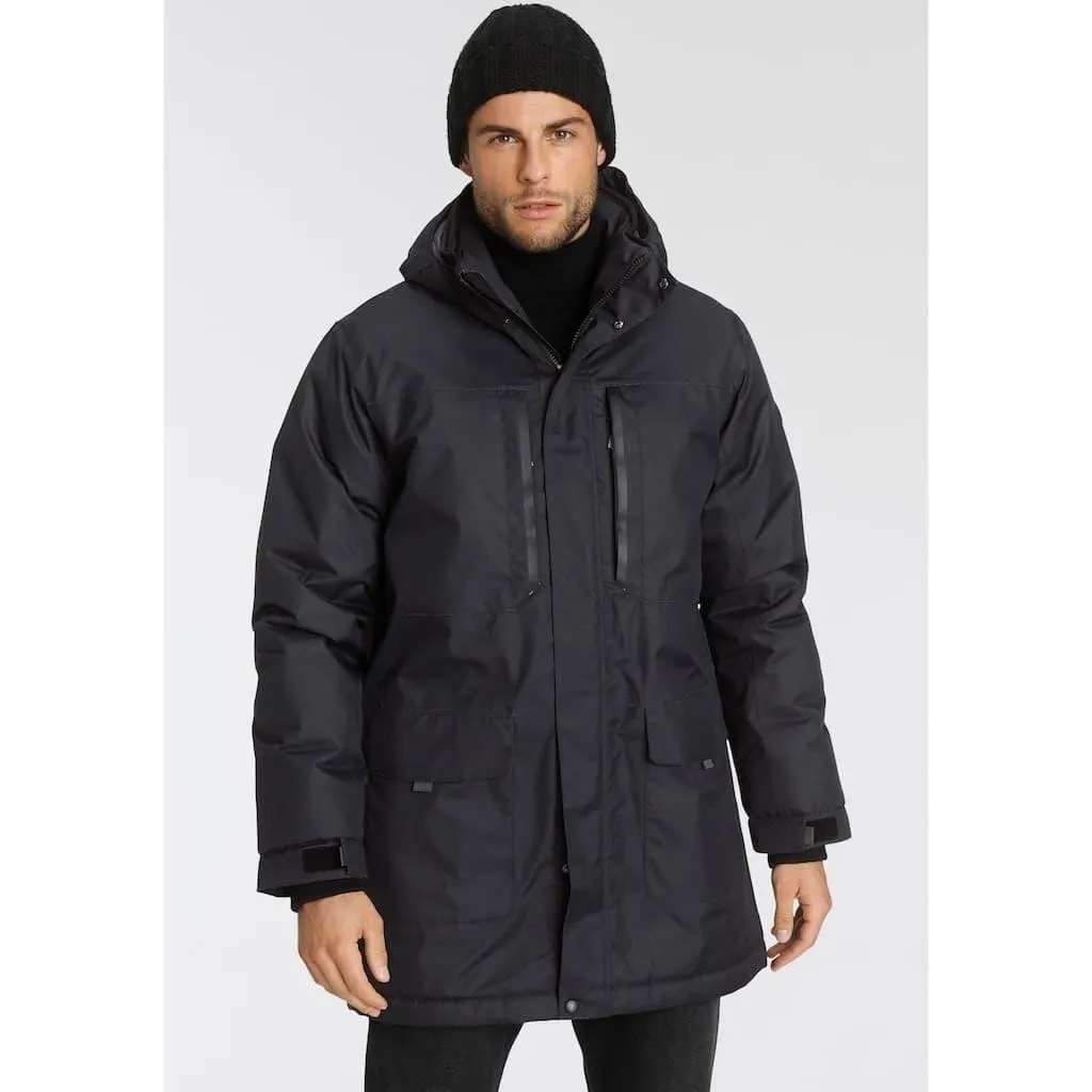 Polarino Funktionsparka mit Kapuze Atmungsaktiv, winddicht und wasserdicht. Wassersäule 5000mm.