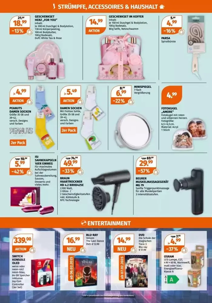 Müller flugblatt von 3. Februar bis 17. Februar 2025 - Flugblätt seite  16