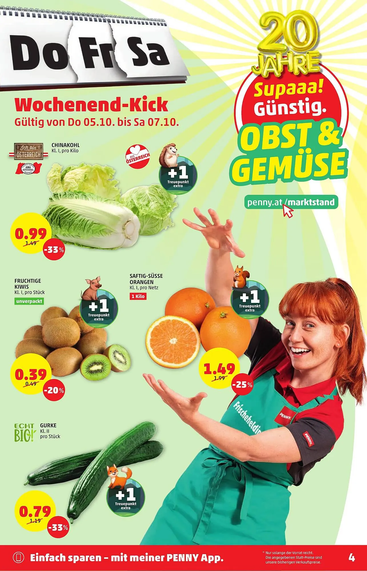 PENNY Flugblatt von 5. Oktober bis 11. Oktober 2023 - Flugblätt seite 4