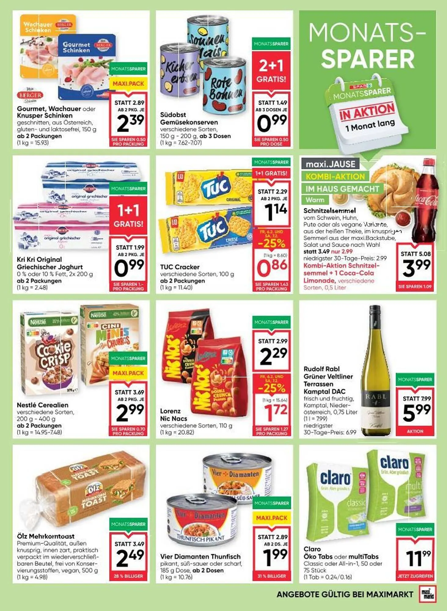 Maximarkt Flugblatt von 5. Februar bis 11. Februar 2026 - Flugblätt seite  13