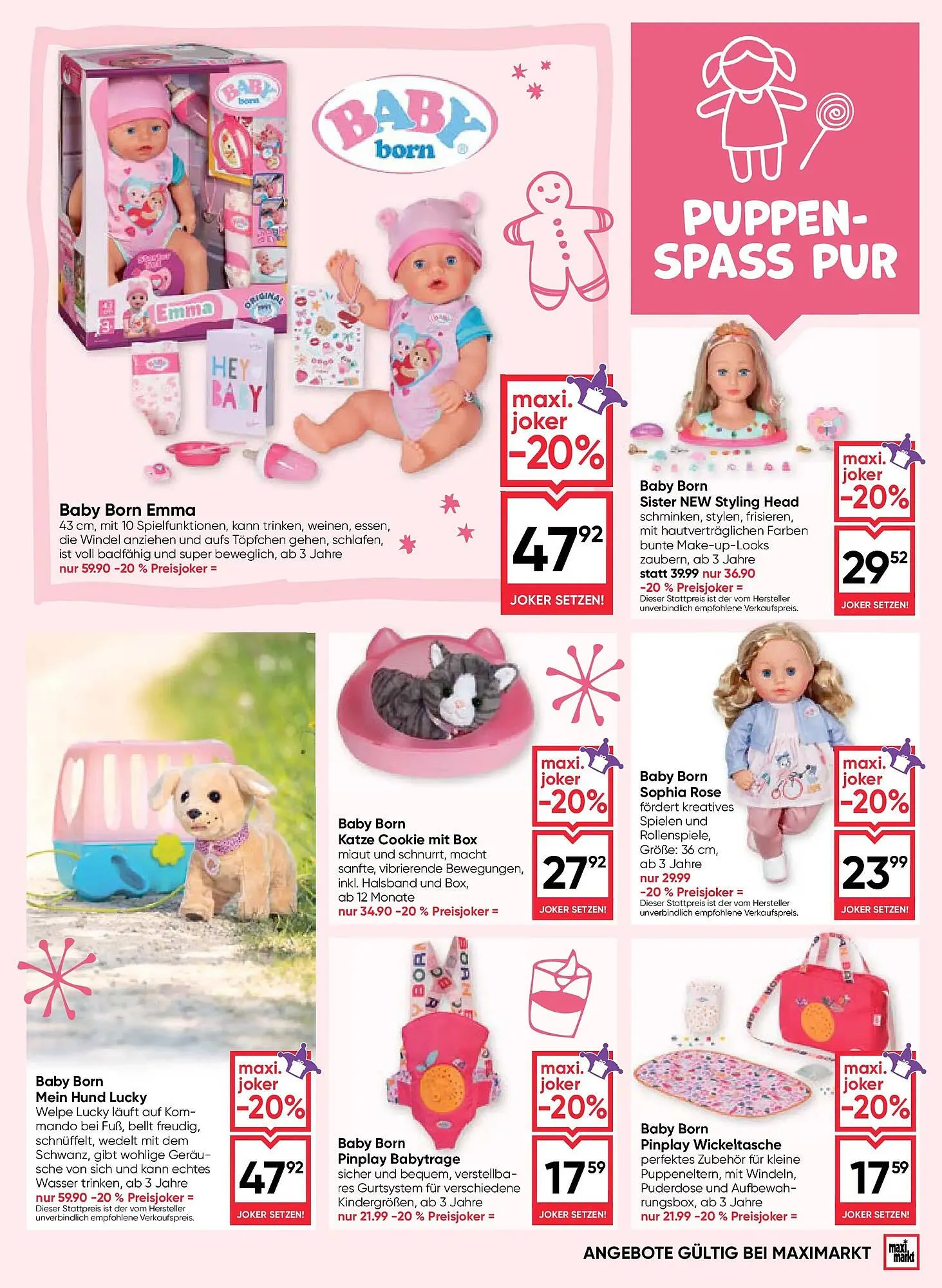 Maximarkt Flugblatt von 30. Oktober bis 24. Dezember 2025 - Flugblätt seite  9