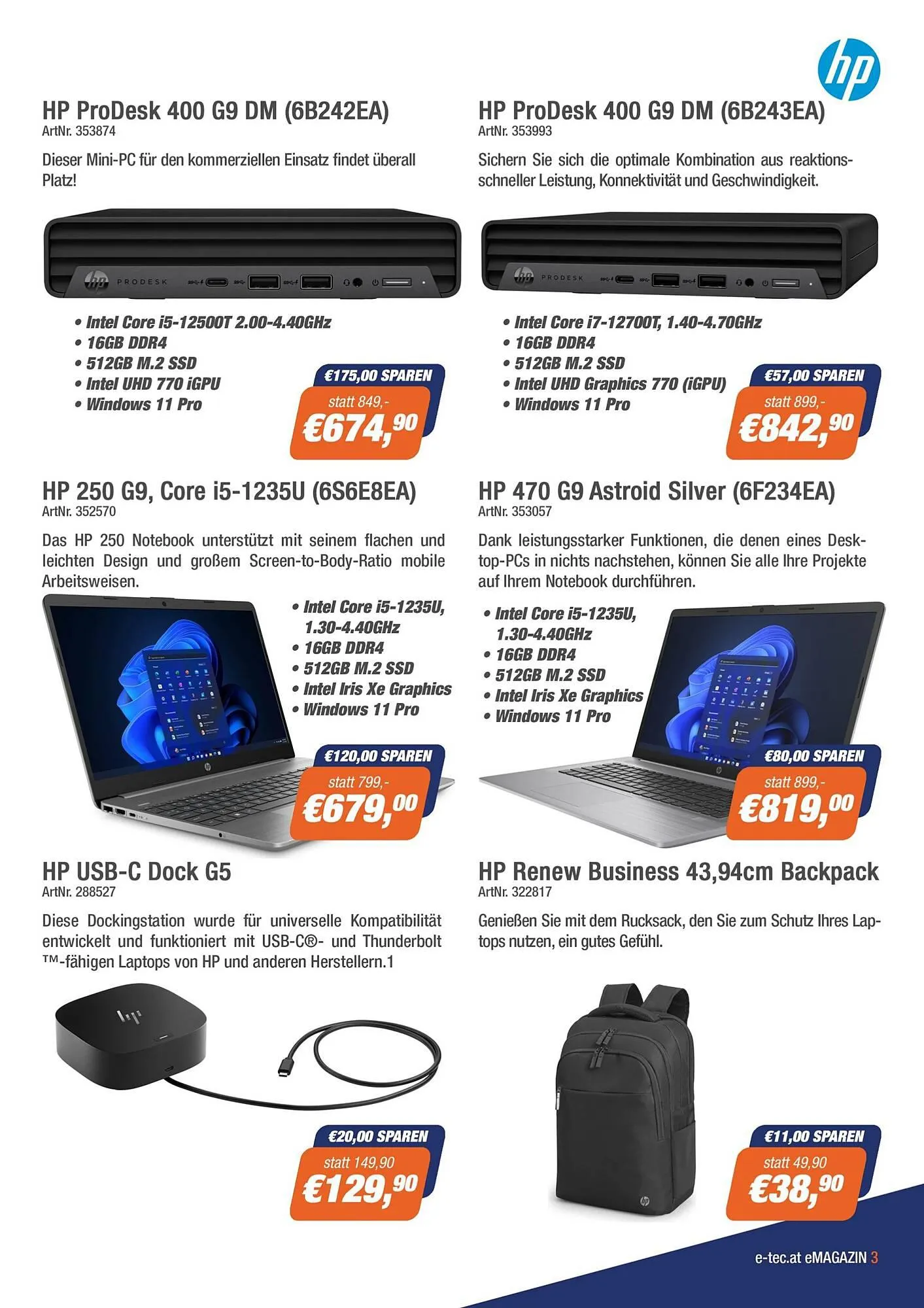 e-tec Flugblatt von 13. Juli bis 31. Juli 2023 - Flugblätt seite 3