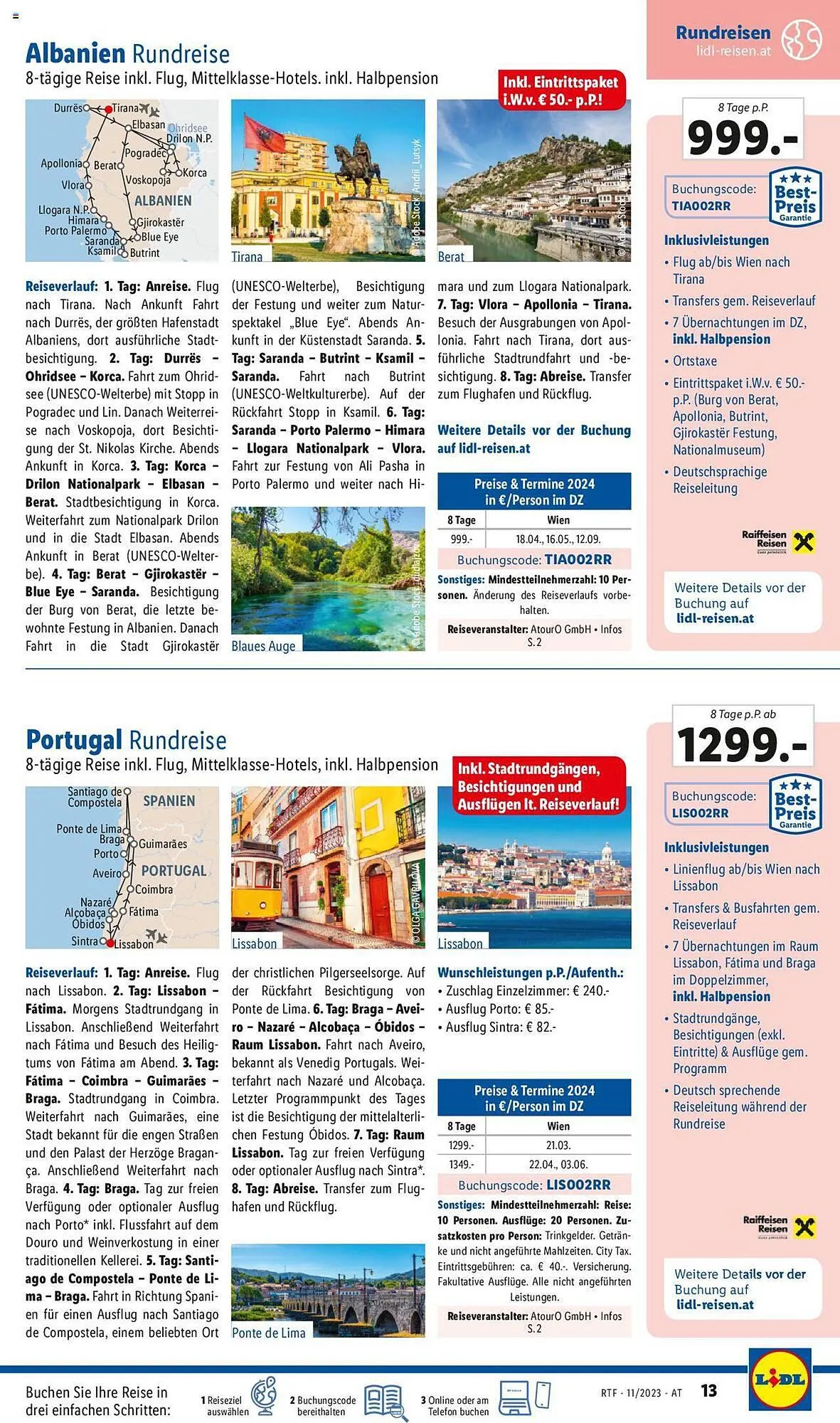 Lidl Flugblatt von 15. November bis 15. Dezember 2023 - Flugblätt seite 13