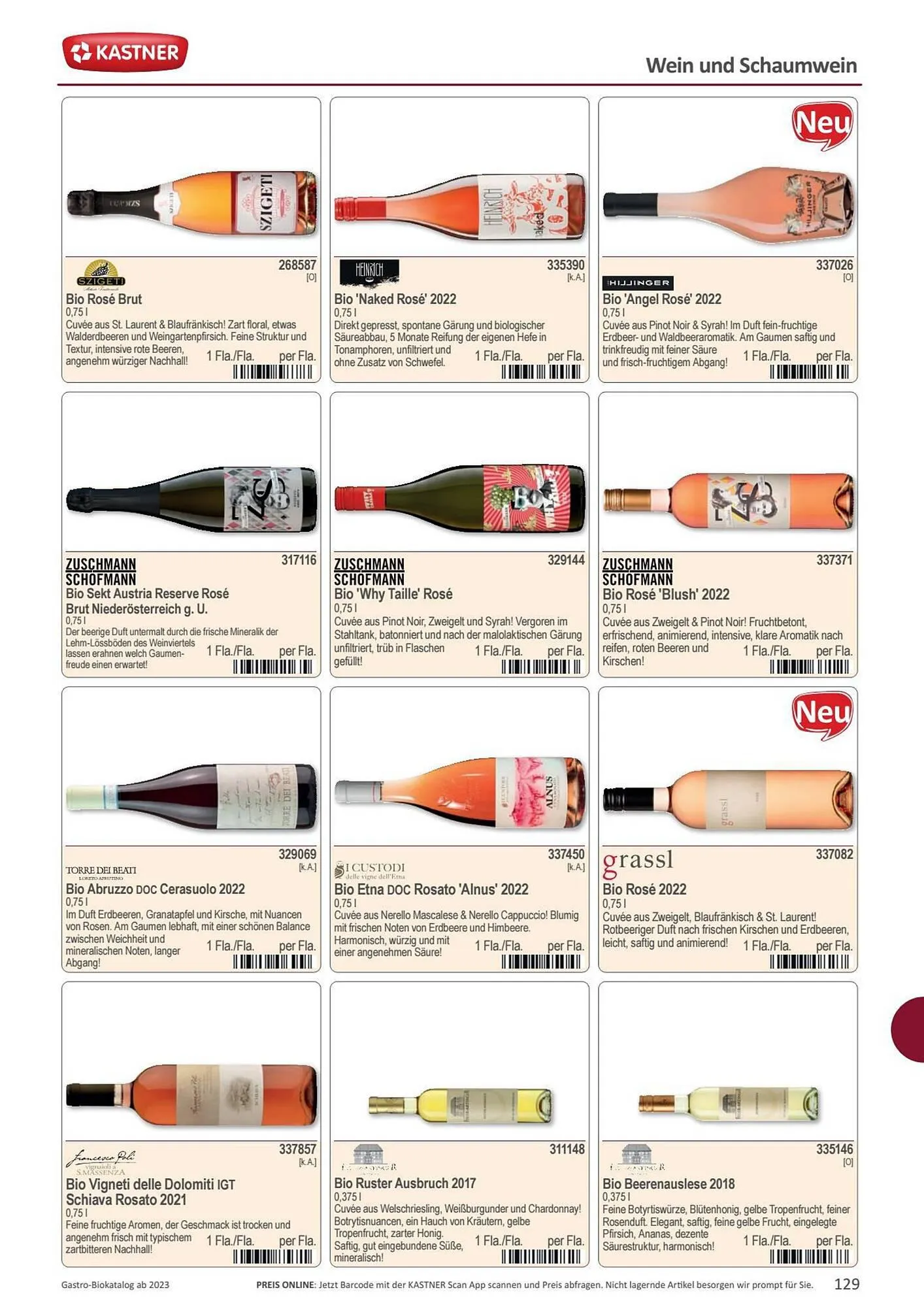 Kastner Flugblatt von 15. September bis 30. Dezember 2023 - Flugblätt seite  131