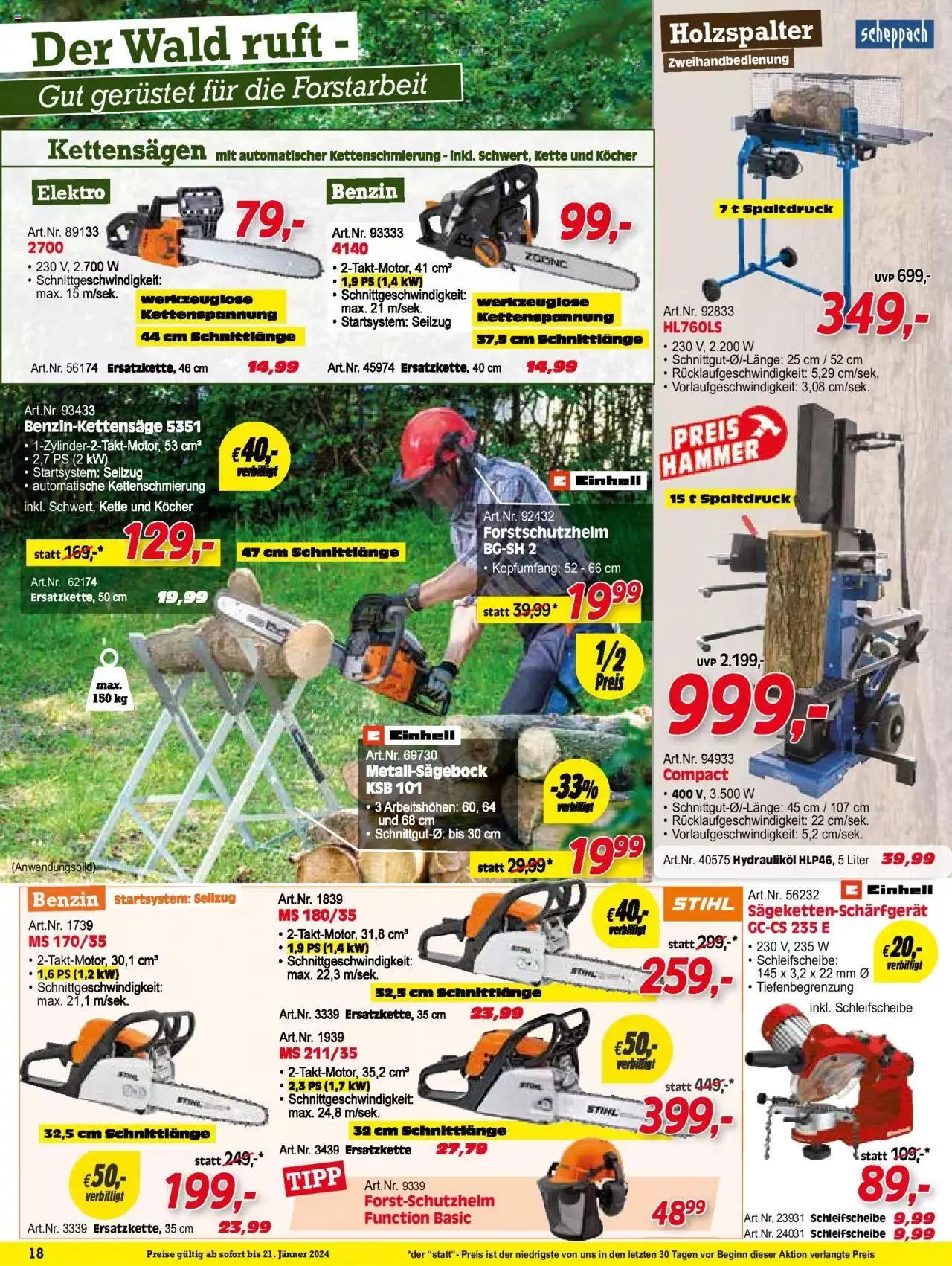 Zgonc Flugblatt Jänner I 2024 von 2. Jänner bis 27. Jänner 2024 - Flugblätt seite 18