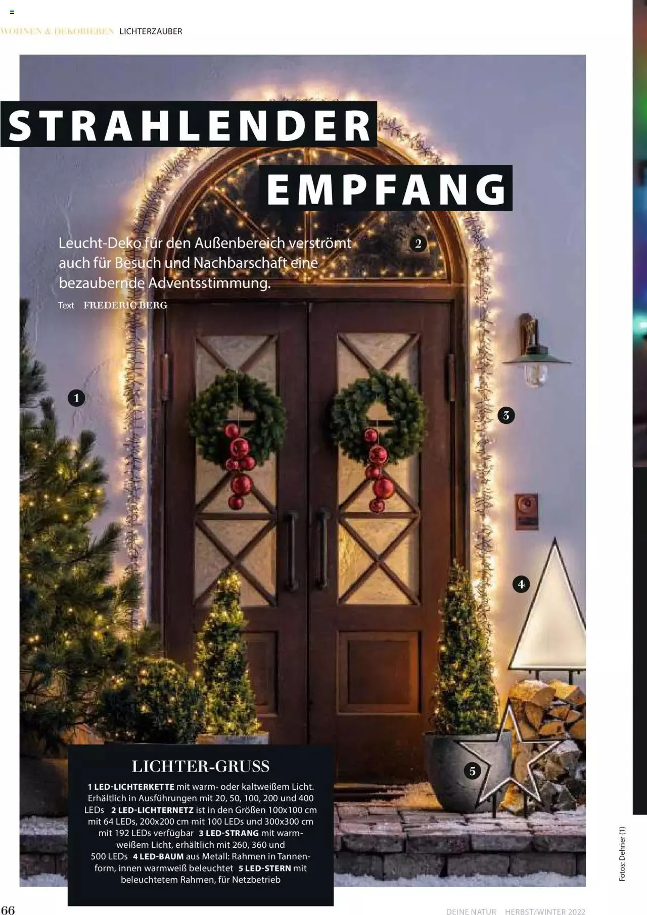 Dehner Flugblatt von 10. Oktober bis 31. Dezember 2023 - Flugblätt seite  66