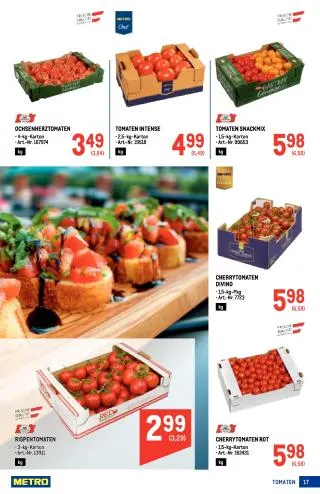 METRO Flugblatt Food - Profi von 9. Juli bis 22. Juli 2026 - Flugblätt seite 17