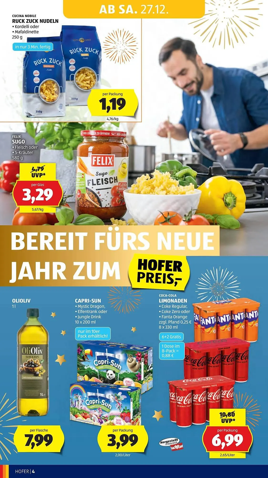 Hofer Flugblatt von 22. Dezember bis 31. Dezember 2025 - Flugblätt seite  6