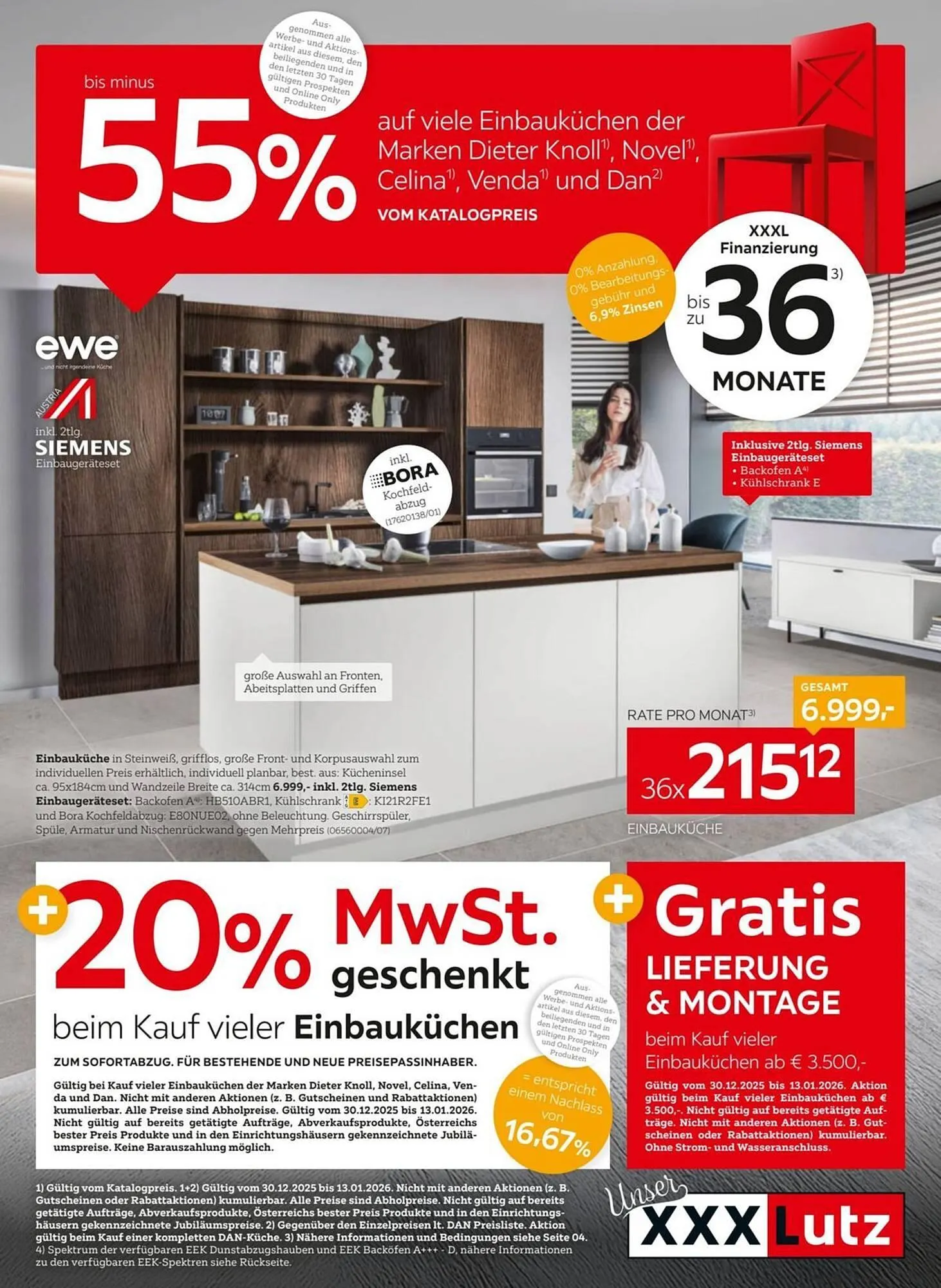 XXXLutz Prospekt von 29. Dezember bis 13. Jänner 2026 - Flugblätt seite  1
