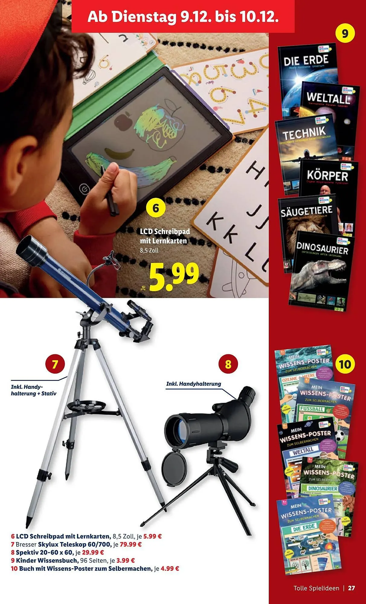 Lidl Flugblatt von 26. Oktober bis 21. Dezember 2025 - Flugblätt seite  27