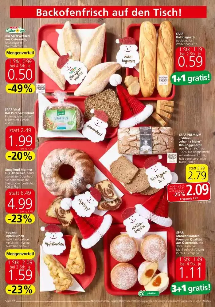 Attraktive Sonderangebote für alle von 27. November bis 11. Dezember 2024 - Flugblätt seite 12