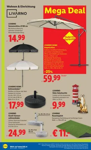 Lidl Flugblatt Food von 26. März bis 1. April 2026 - Flugblätt seite  33