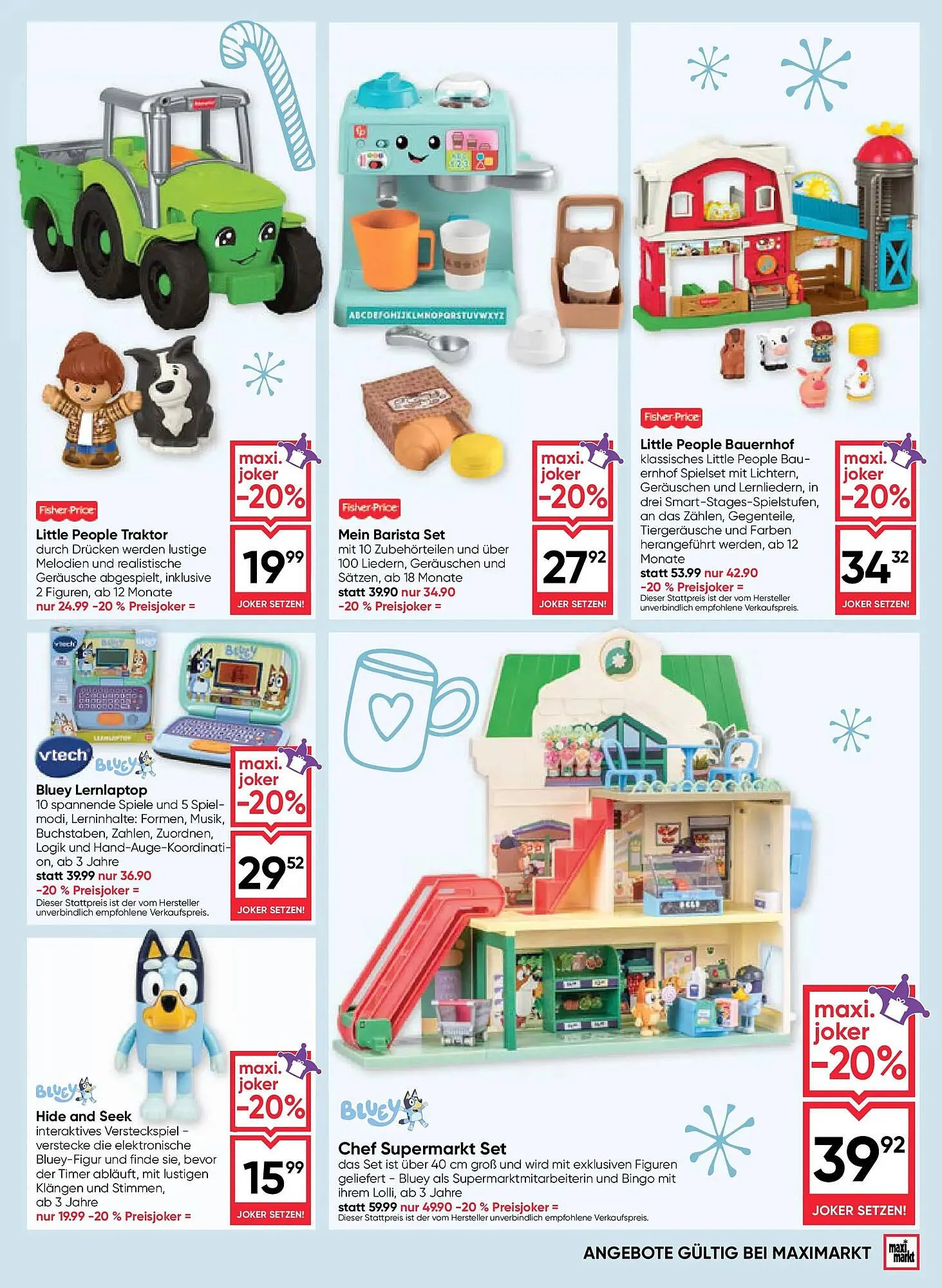 Maximarkt Flugblatt von 30. Oktober bis 24. Dezember 2025 - Flugblätt seite  21