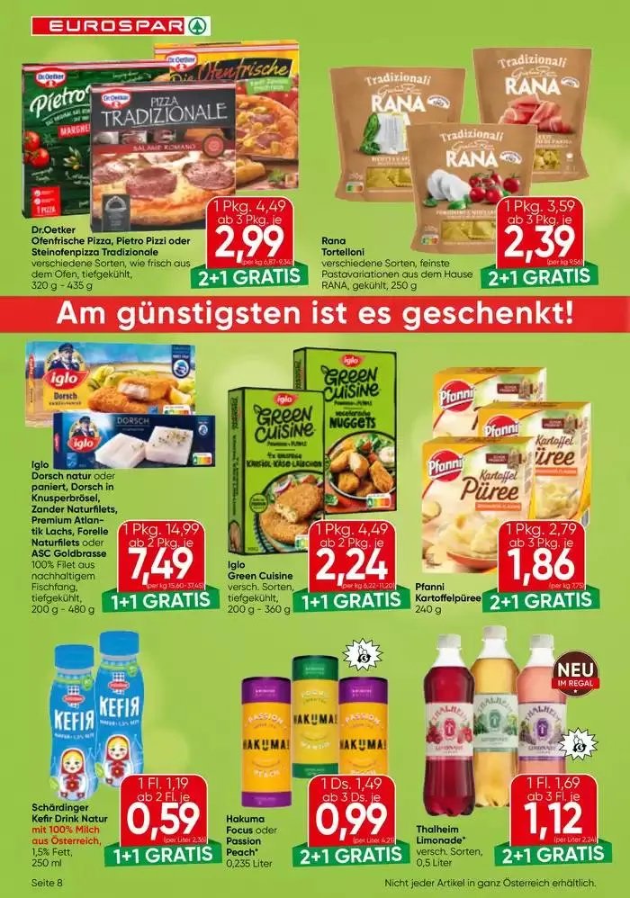 Unsere besten Angebote für Sie von 29. Jänner bis 12. Februar 2025 - Flugblätt seite  8