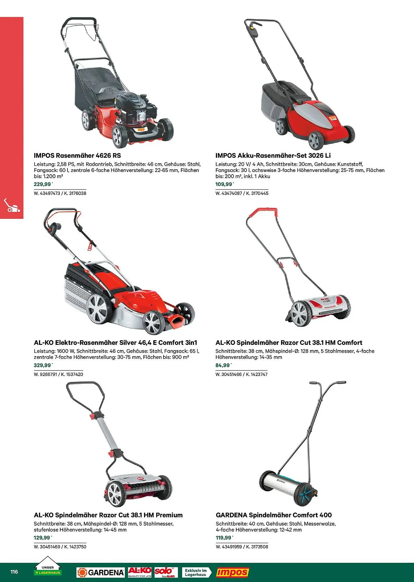 Lagerhaus Flugblatt von 22. Februar bis 31. Mai 2026 - Flugblätt seite  116