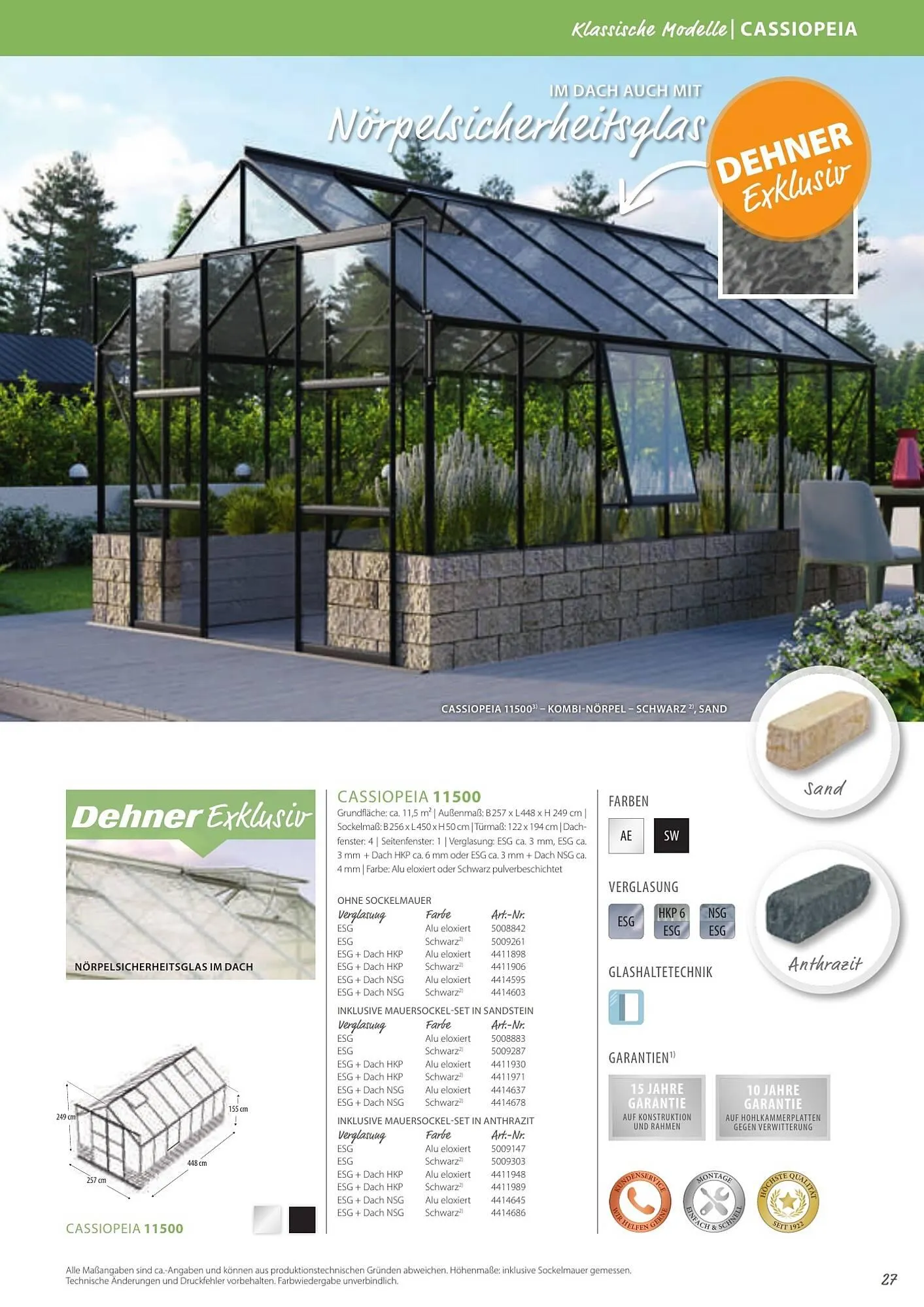 Dehner Flugblatt von 11. September bis 31. Dezember 2025 - Flugblätt seite  27