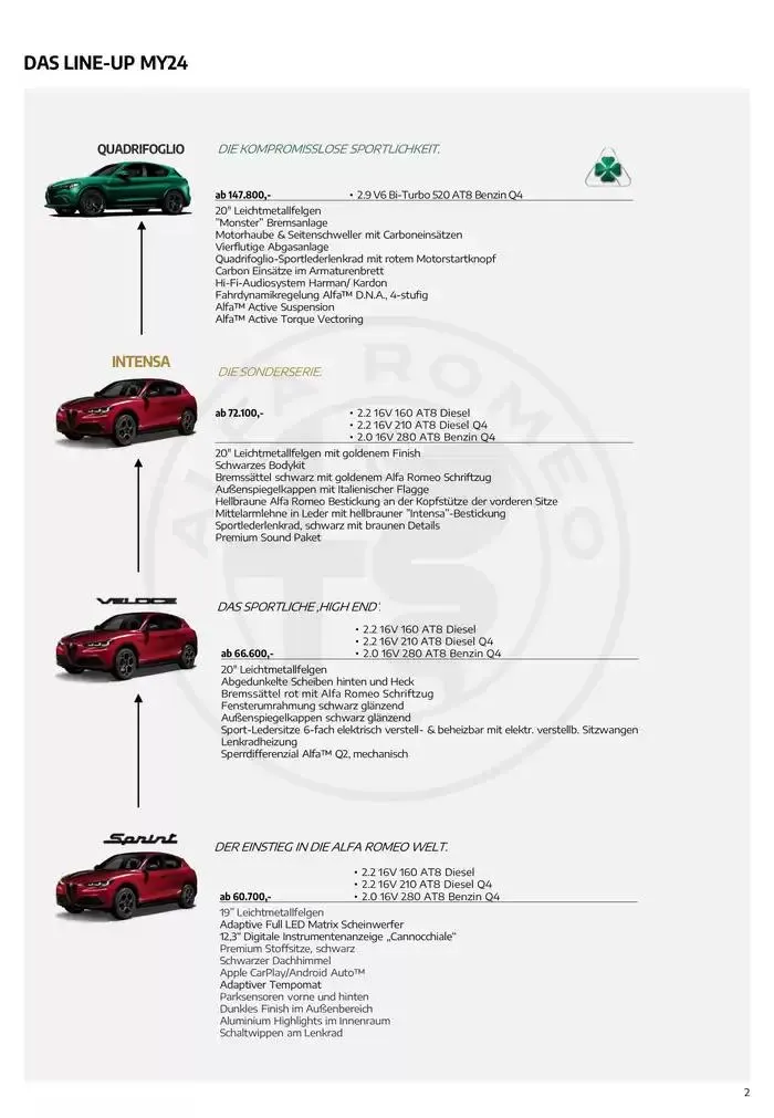Alfa Romeo Stelvio von 20. Februar bis 20. Februar 2026 - Flugblätt seite  2