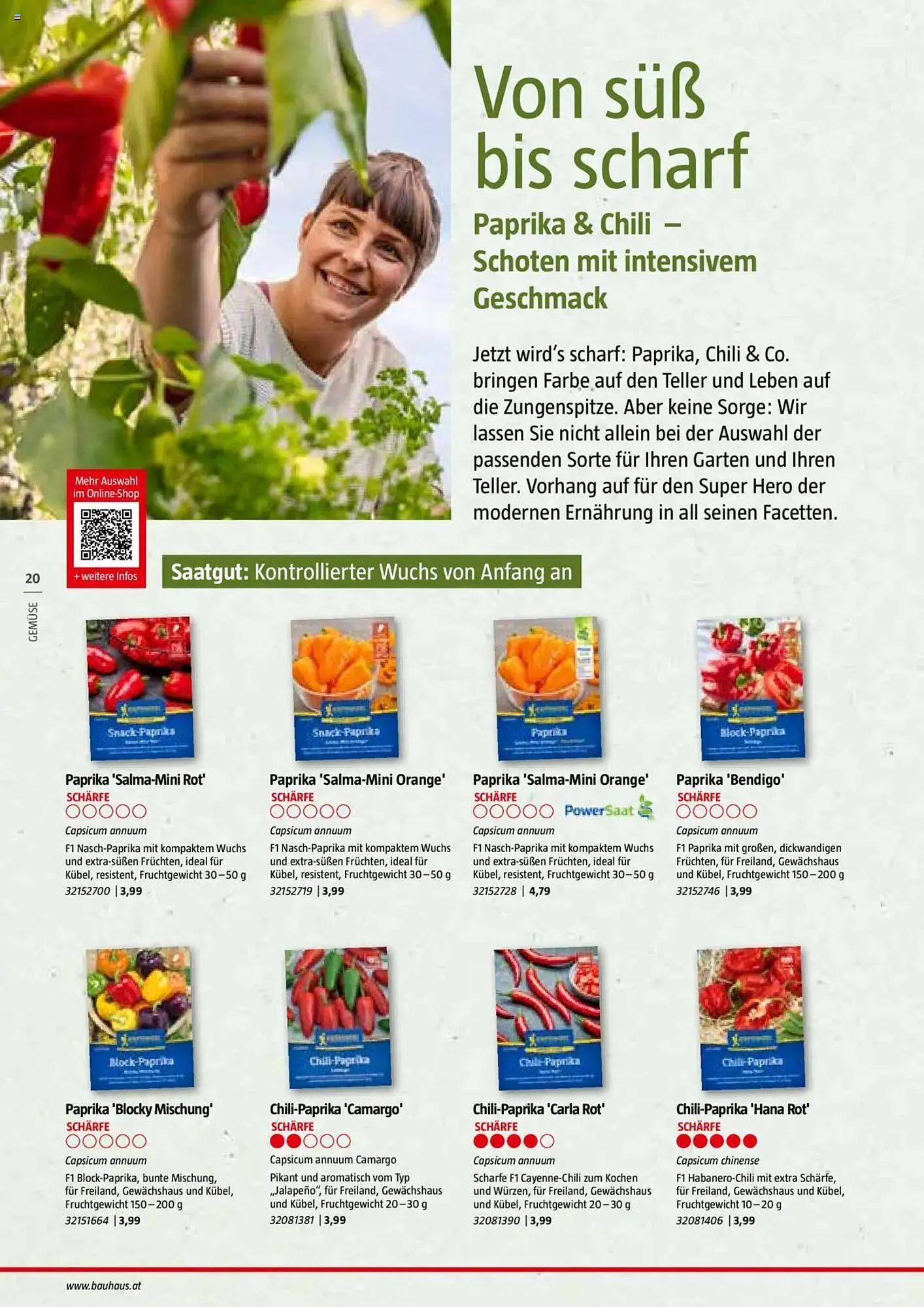 Bauhaus Flugblatt von 1. Juli bis 6. März 2026 - Flugblätt seite  20