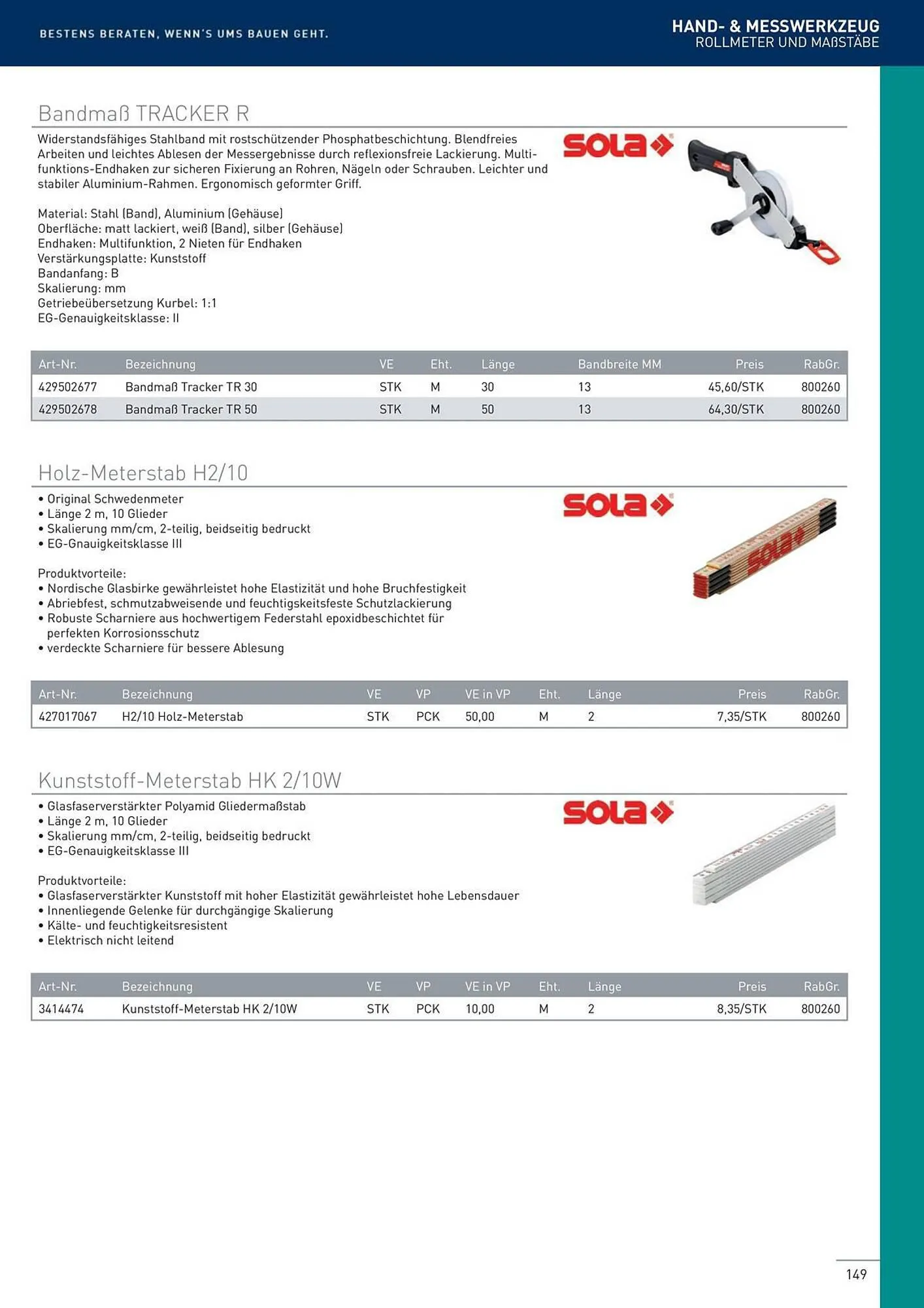 Würth Flugblatt von 22. Februar bis 31. Dezember 2024 - Flugblätt seite  149