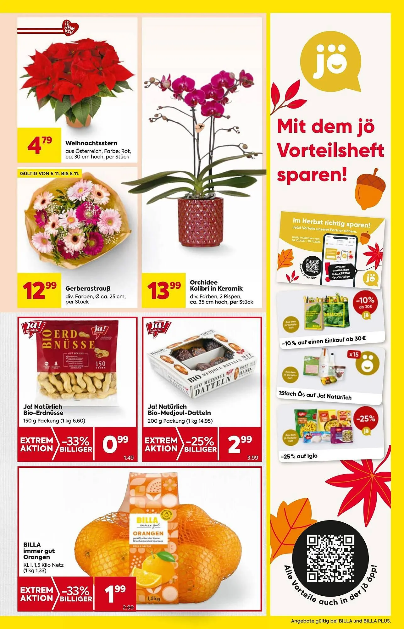 Billa Flugblatt von 6. November bis 12. November 2025 - Flugblätt seite  9