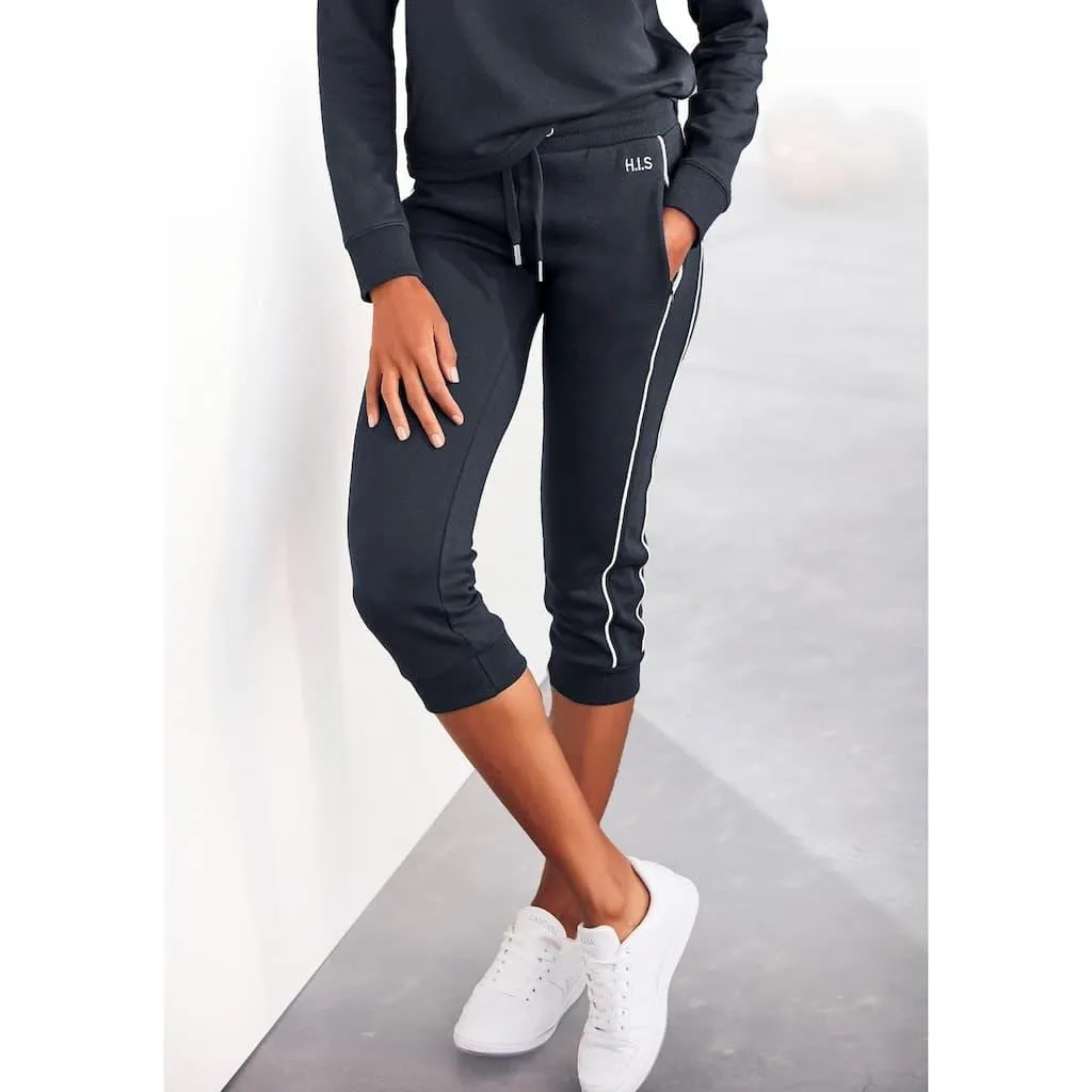 H.I.S Caprihose mit seitlichen Piping, Loungewear