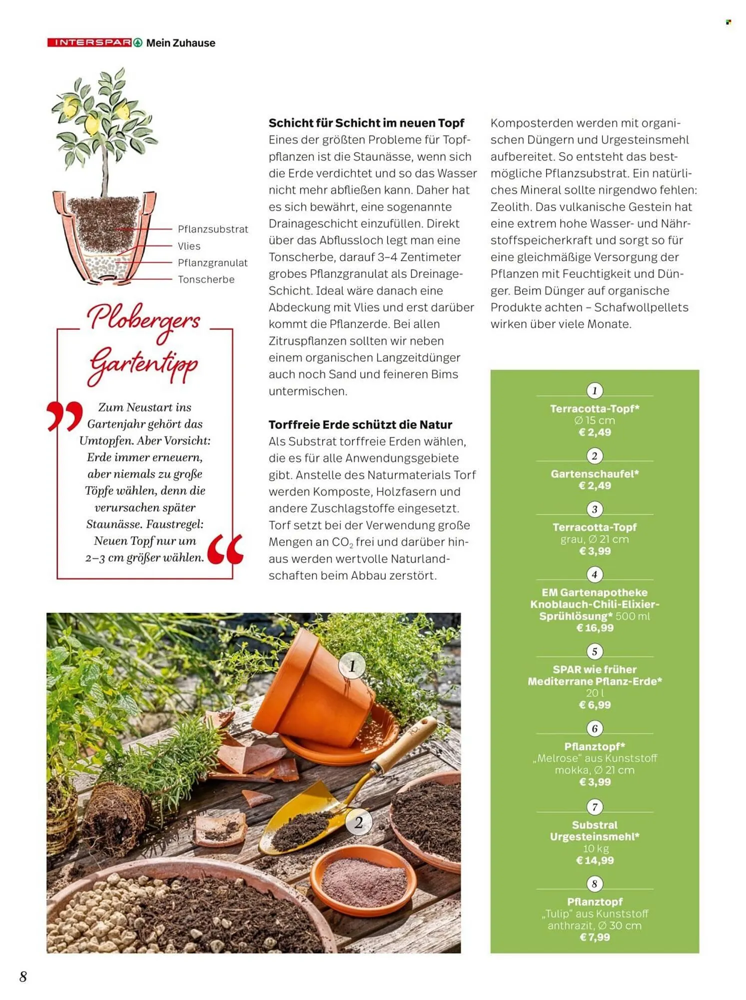 Interspar Flugblatt von 7. April bis 31. Juli 2026 - Flugblätt seite  8